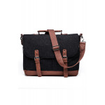 Wholesale Wool Messenger Bag with Padded Laptop Holder